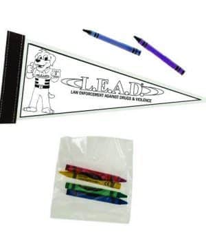 Leo Color-Me Pennant