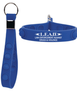 Push Pop Stress Reliever Keychain